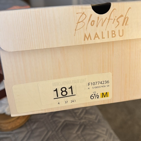 Blowfish Malibu Brown Strappy Platform Sandal Size 6.5 NIB Summer Vacation - Picture 5 of 5